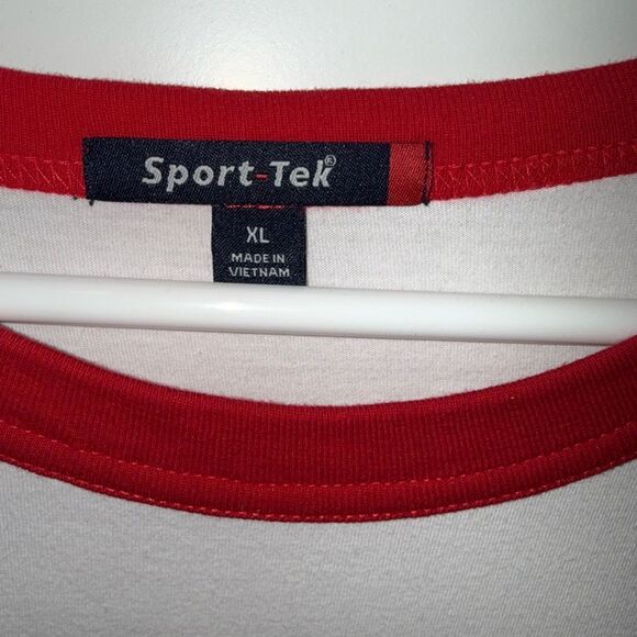 SPORT TEK BRAND WOMENS CHRISTMAS CAROLING SHIRT - Picture 3 of 4